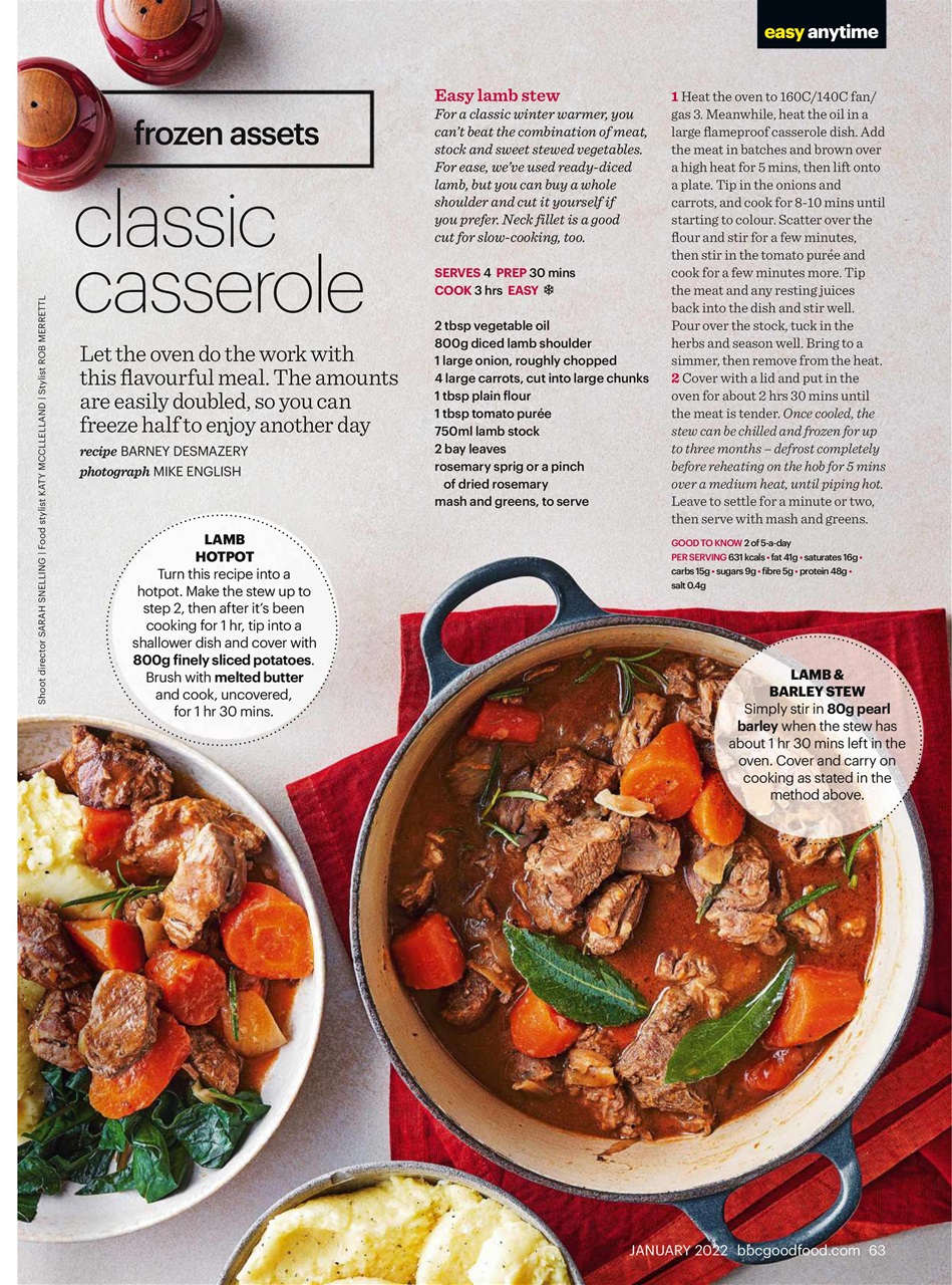 Good Food Magazine Preview Pages