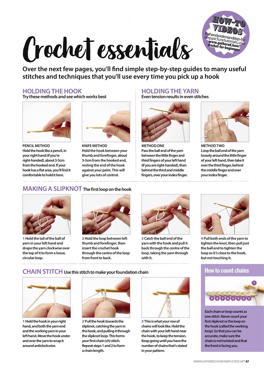 Simply Crochet Preview Pages