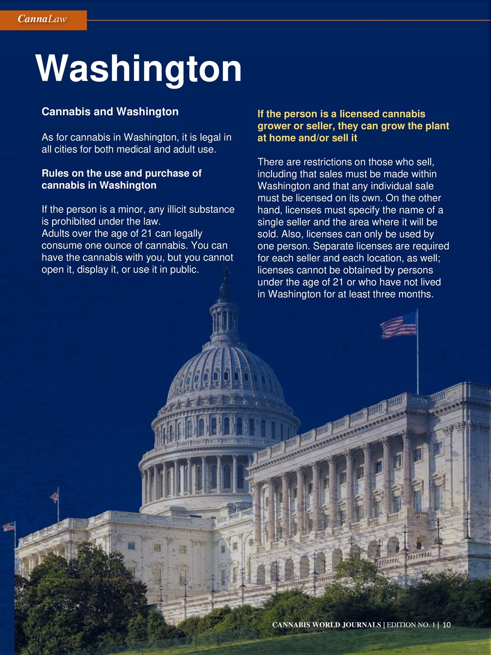 Cannabis World Journals Preview Pages