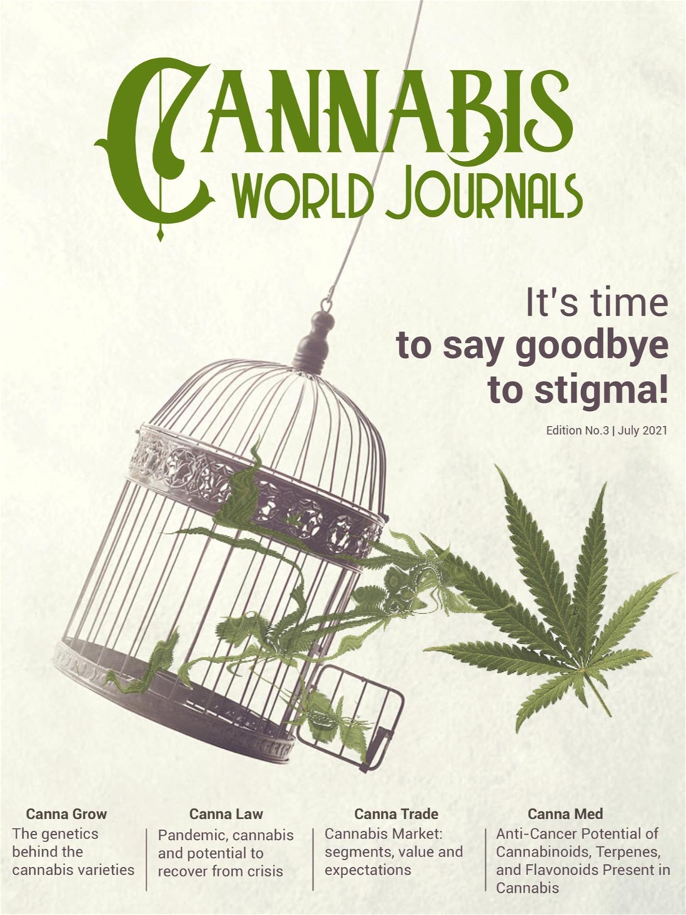 Cannabis World Journals Preview Pages