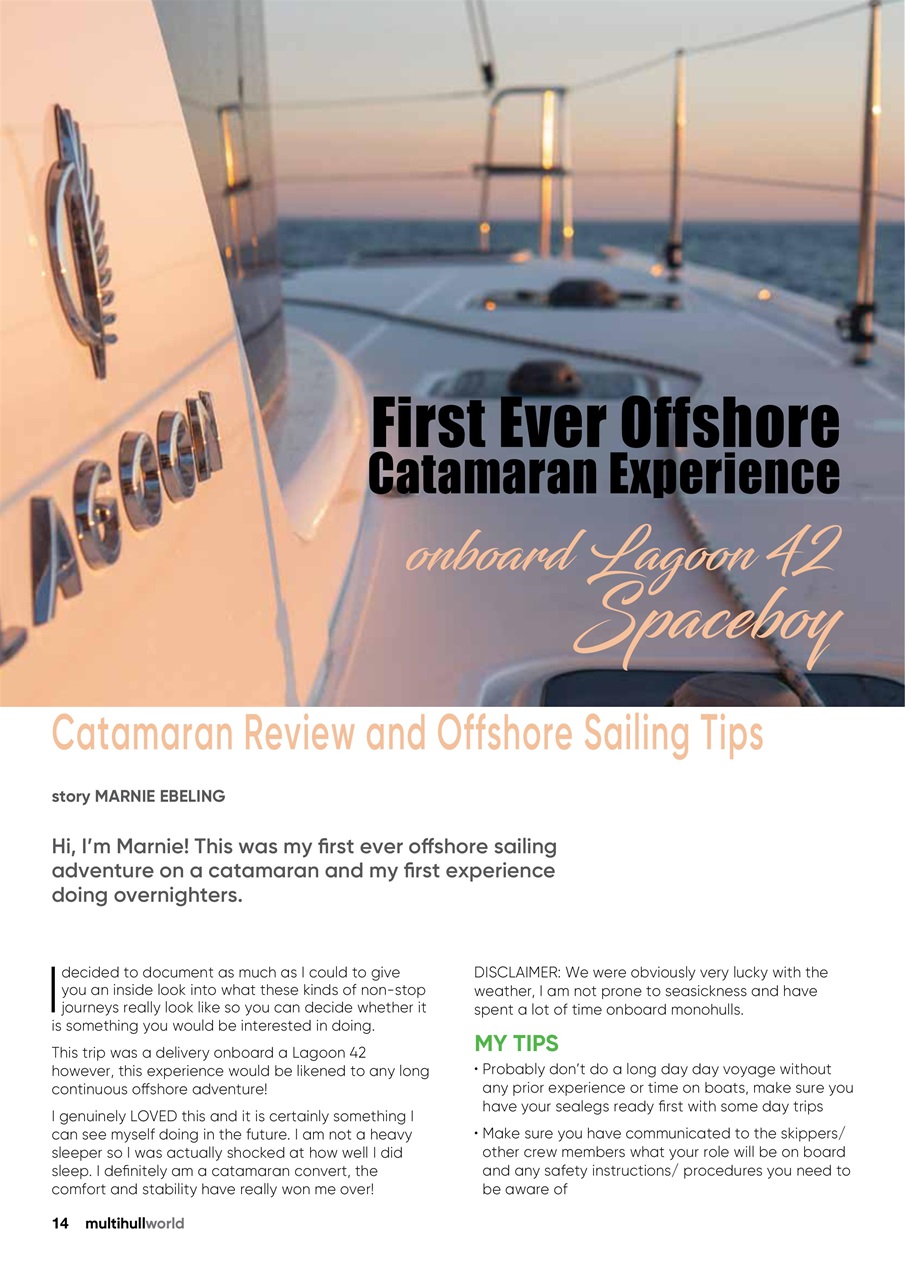 Multihull World Preview Pages