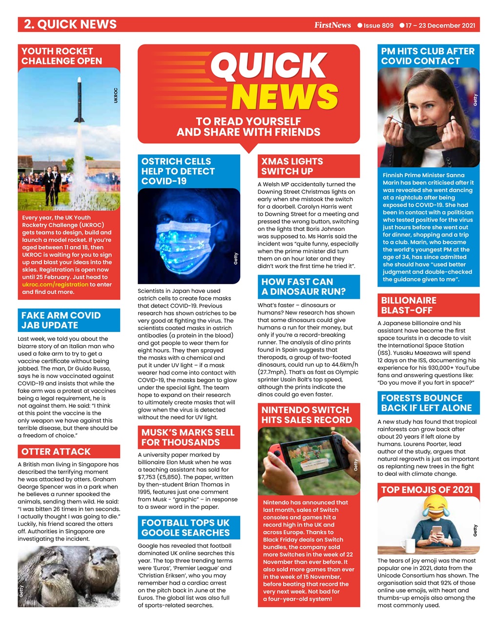 First News Preview Pages