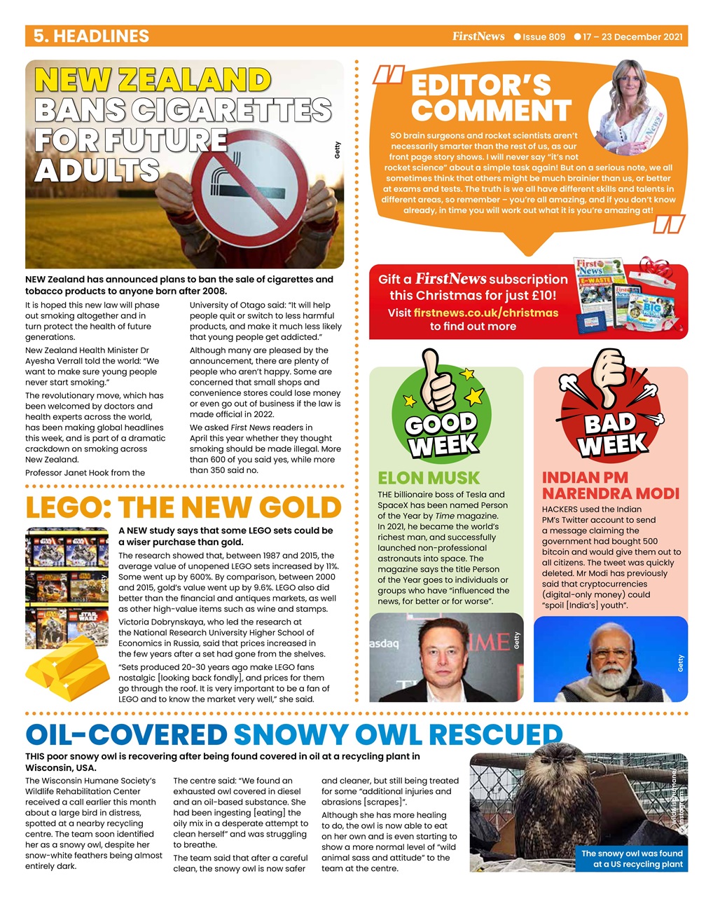 First News Preview Pages