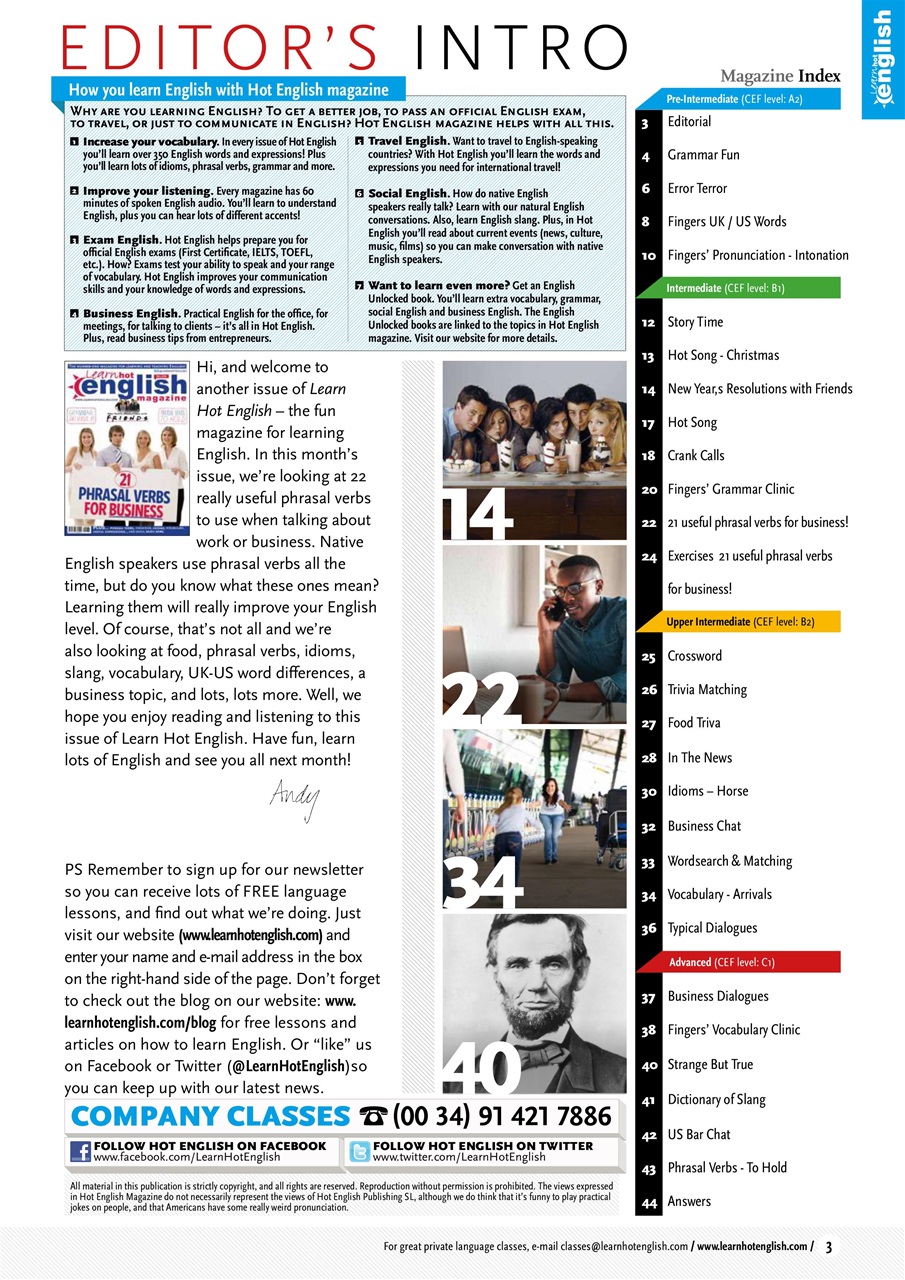 Learn Hot English Preview Pages