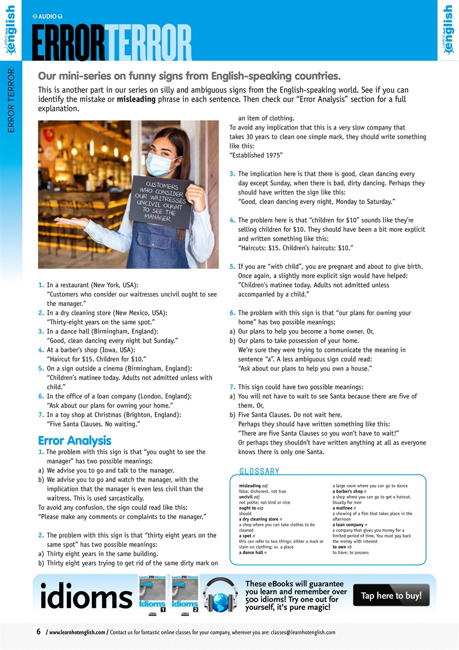 Learn Hot English Preview Pages