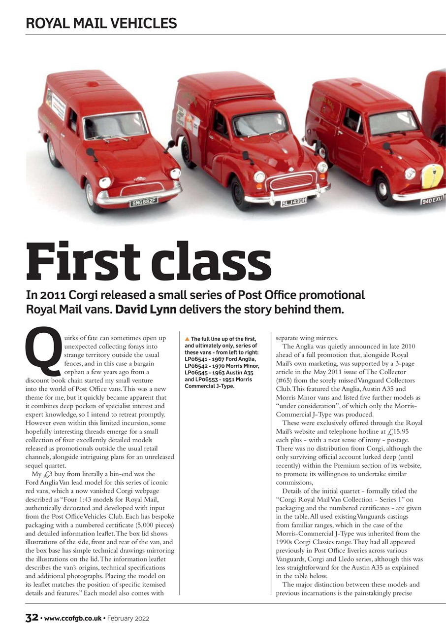 Diecast Collector Preview Pages