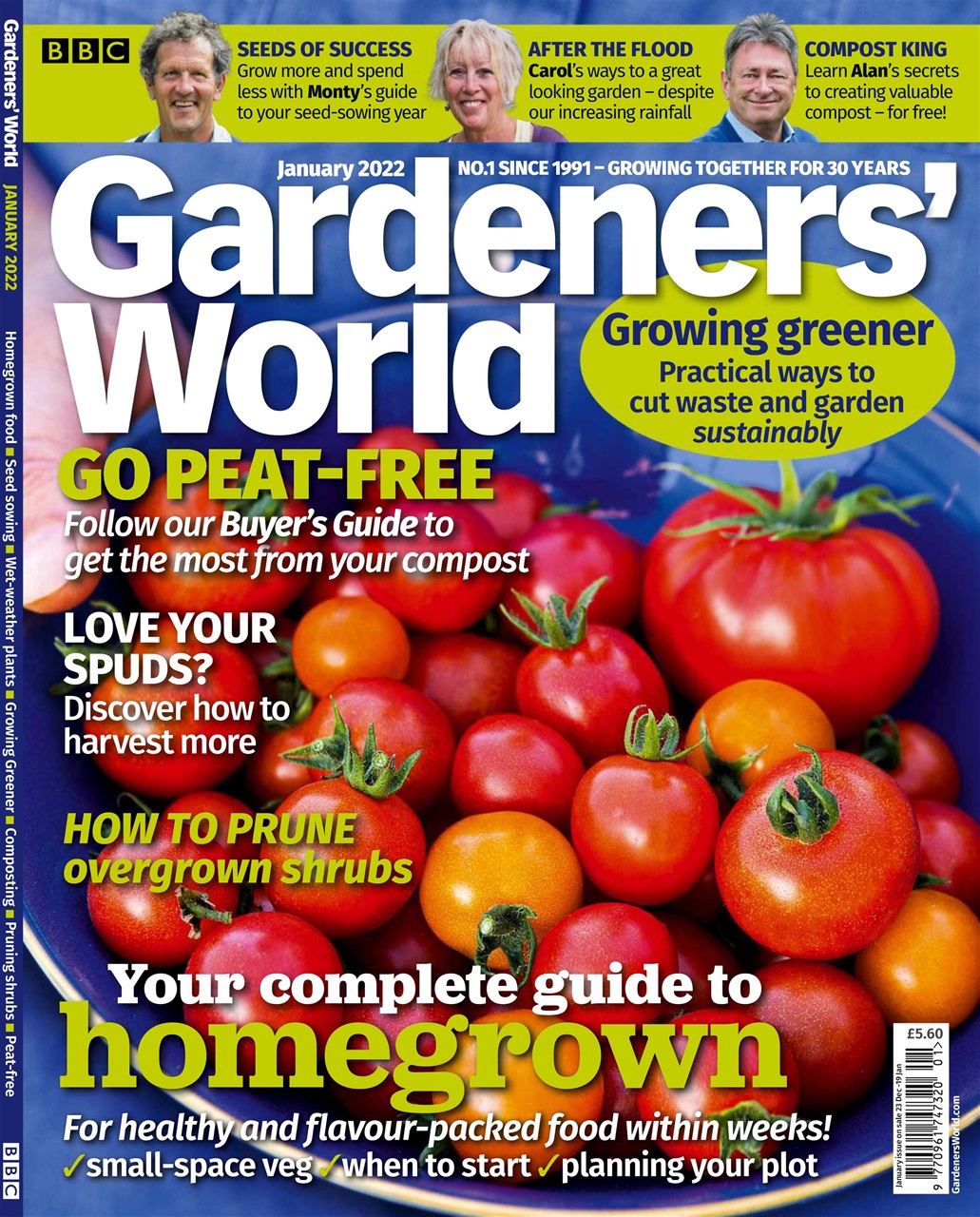 BBC Gardeners’ World Magazine Preview Pages