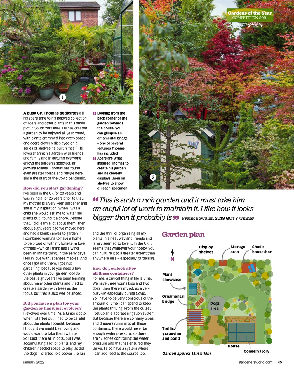 BBC Gardeners’ World Magazine Preview Pages