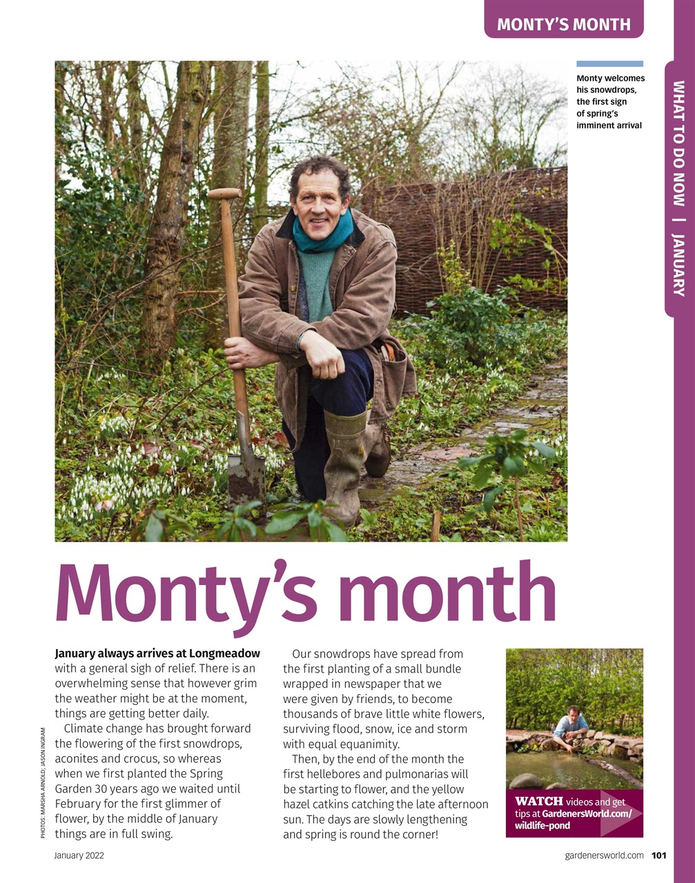 BBC Gardeners’ World Magazine Preview Pages