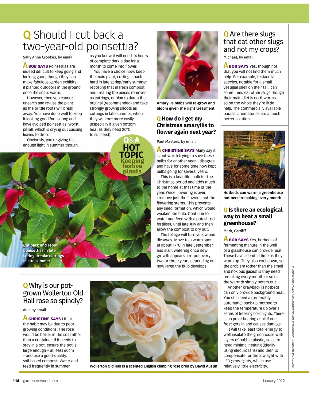 BBC Gardeners’ World Magazine Preview Pages