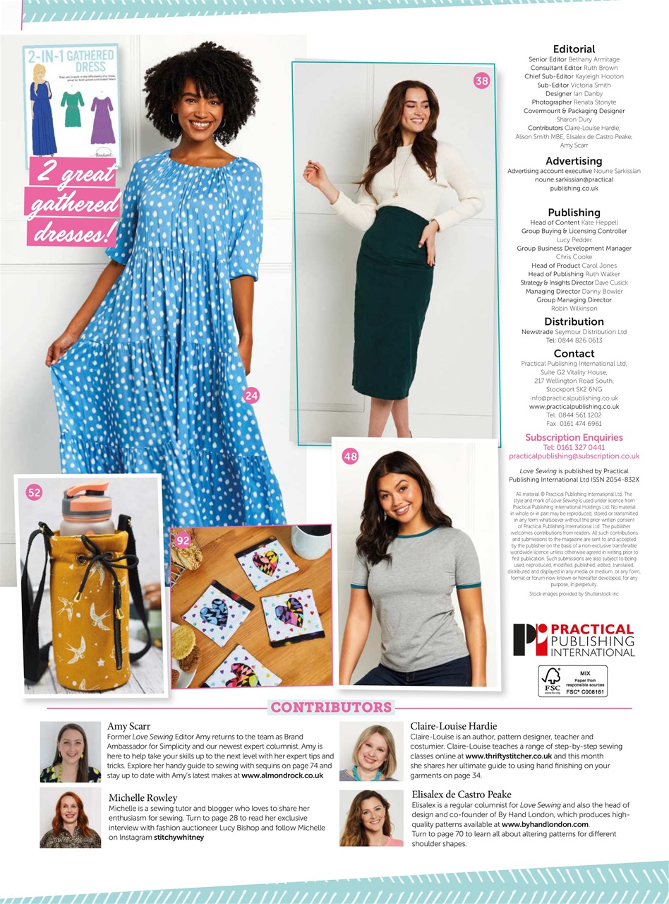 Love Sewing Preview Pages