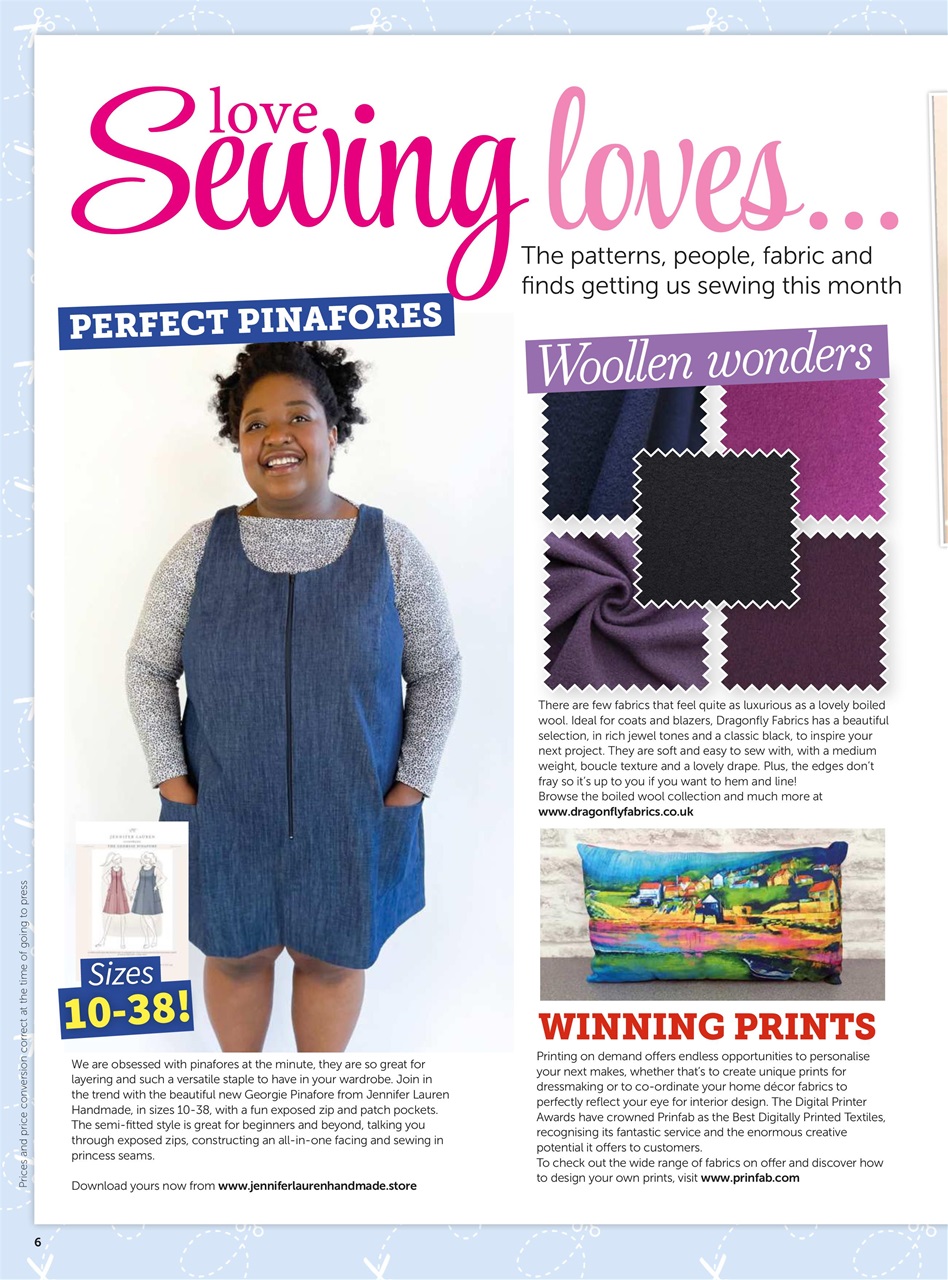 Love Sewing Preview Pages