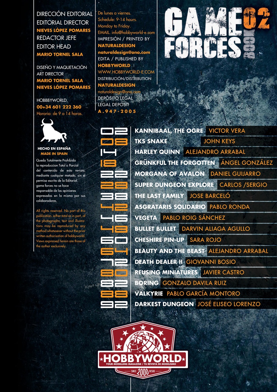 Game Forces Preview Pages