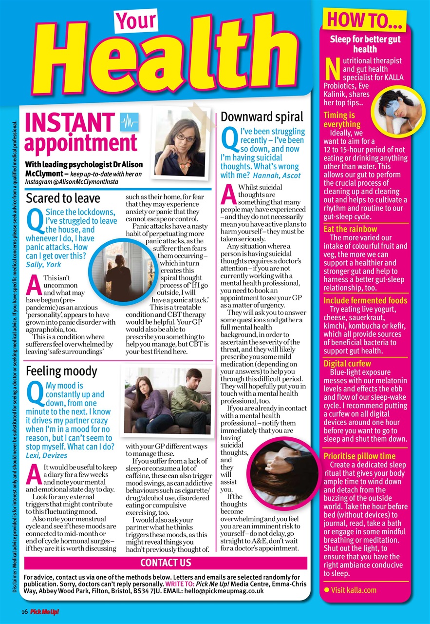 Pick Me Up Preview Pages