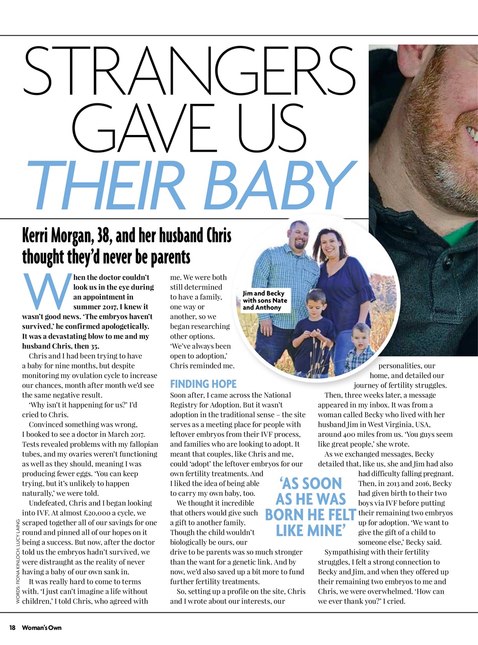 Woman's Own Preview Pages