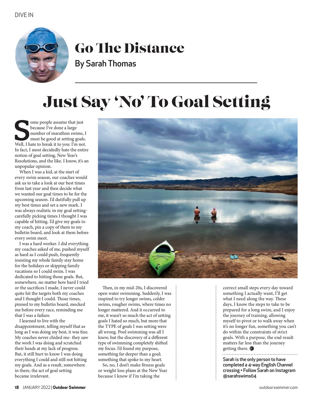 Outdoor Swimmer Preview Pages