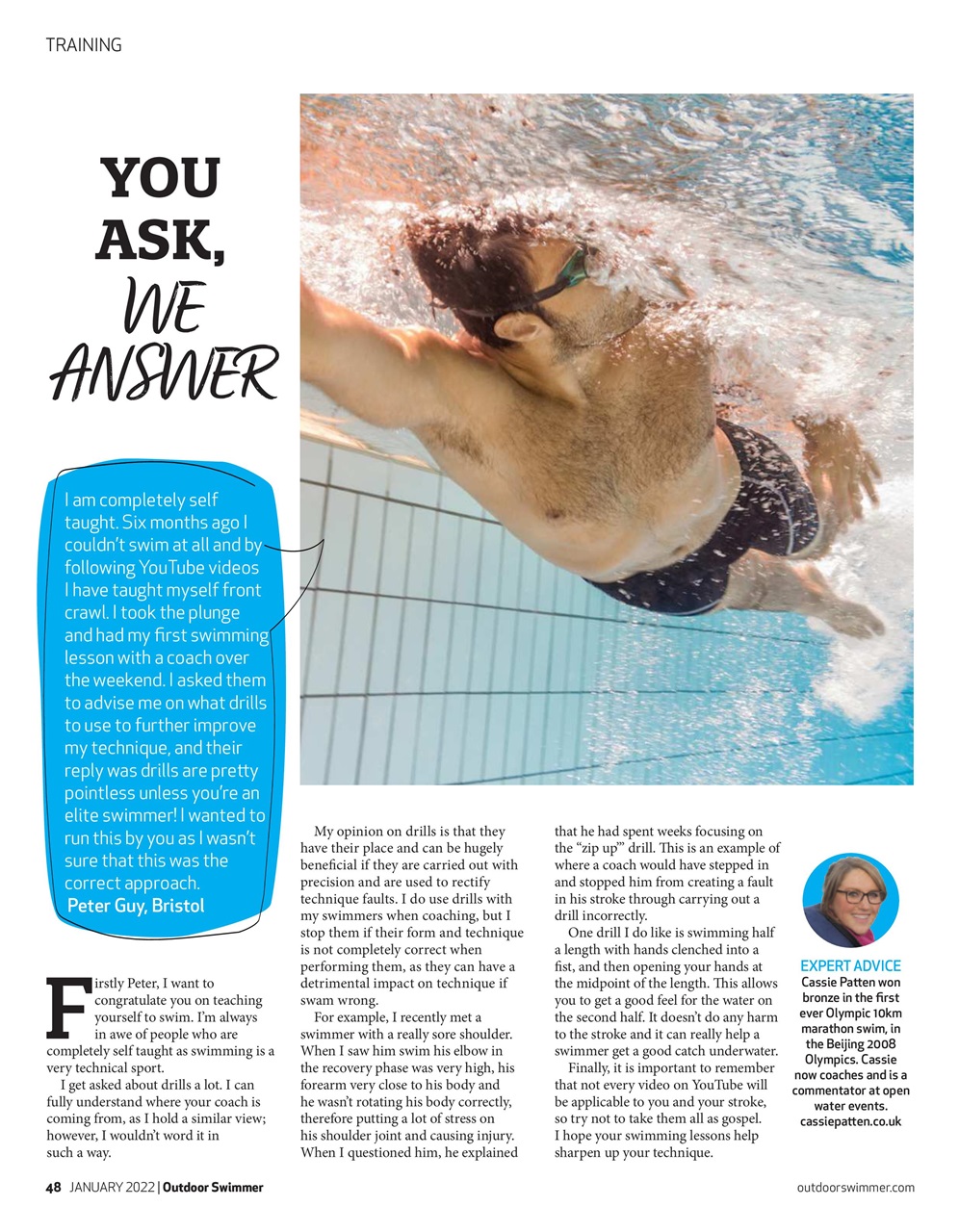 Outdoor Swimmer Preview Pages