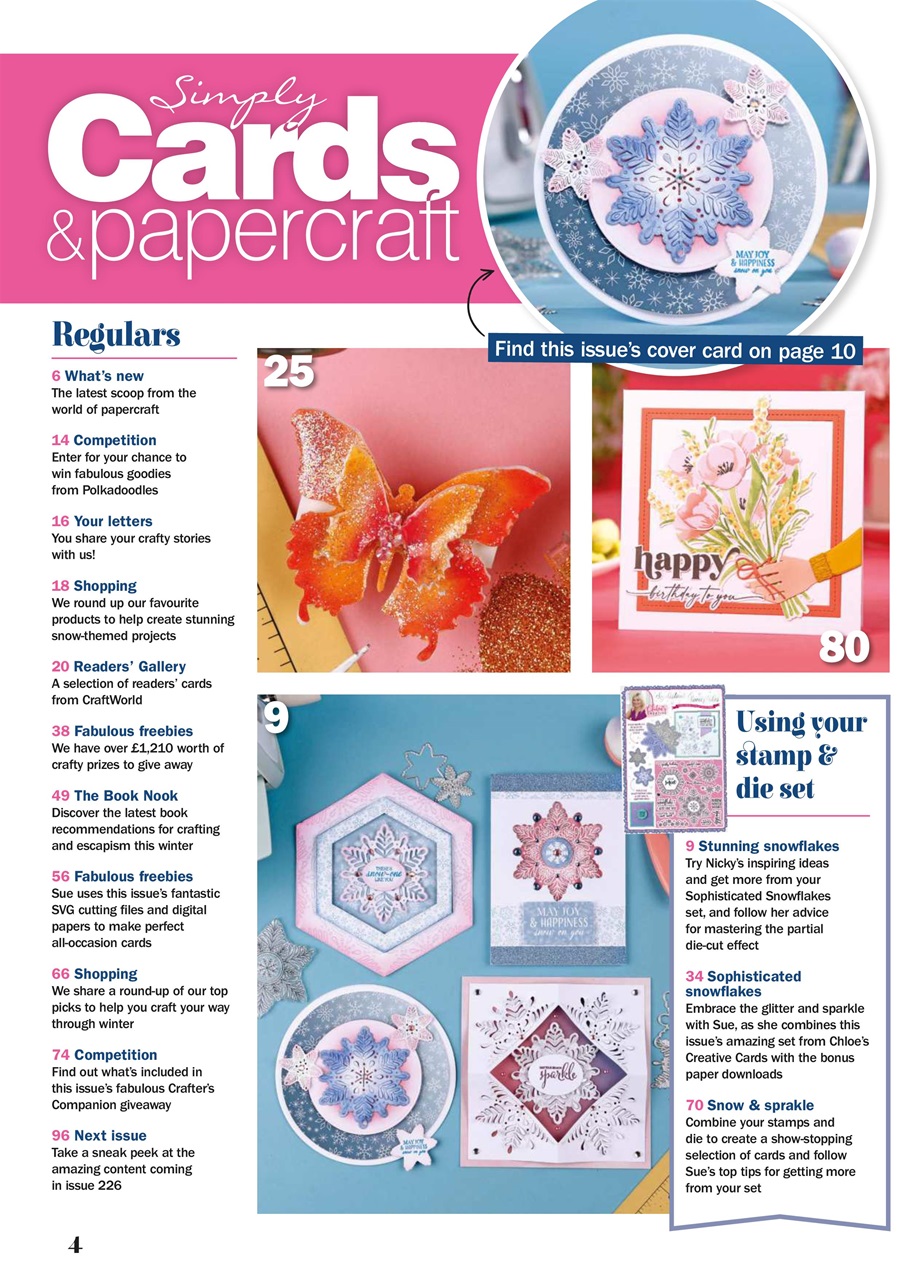 Simply Cards & Papercraft Preview Pages