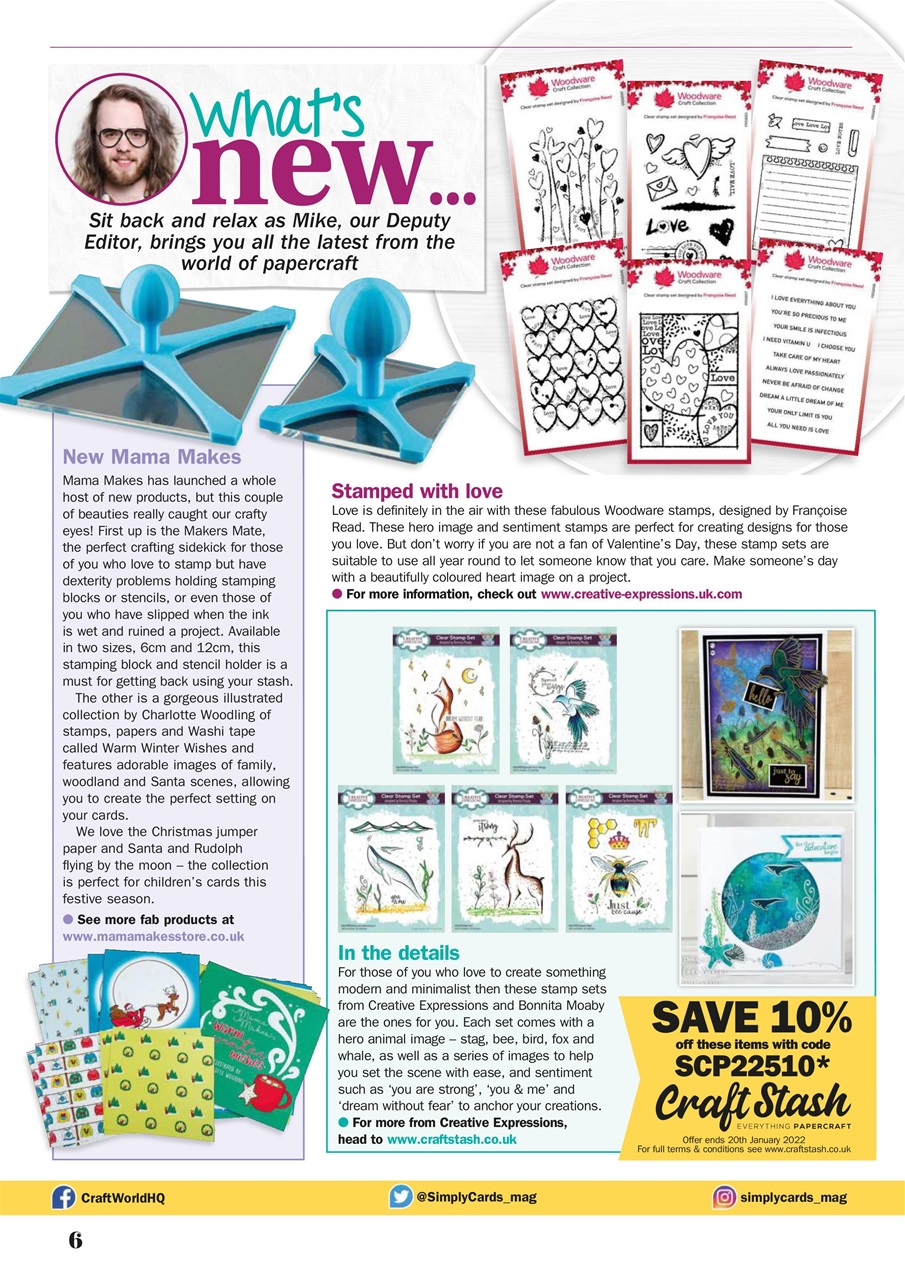 Simply Cards & Papercraft Preview Pages