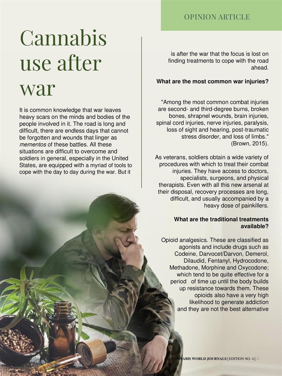 Cannabis World Journals Preview Pages