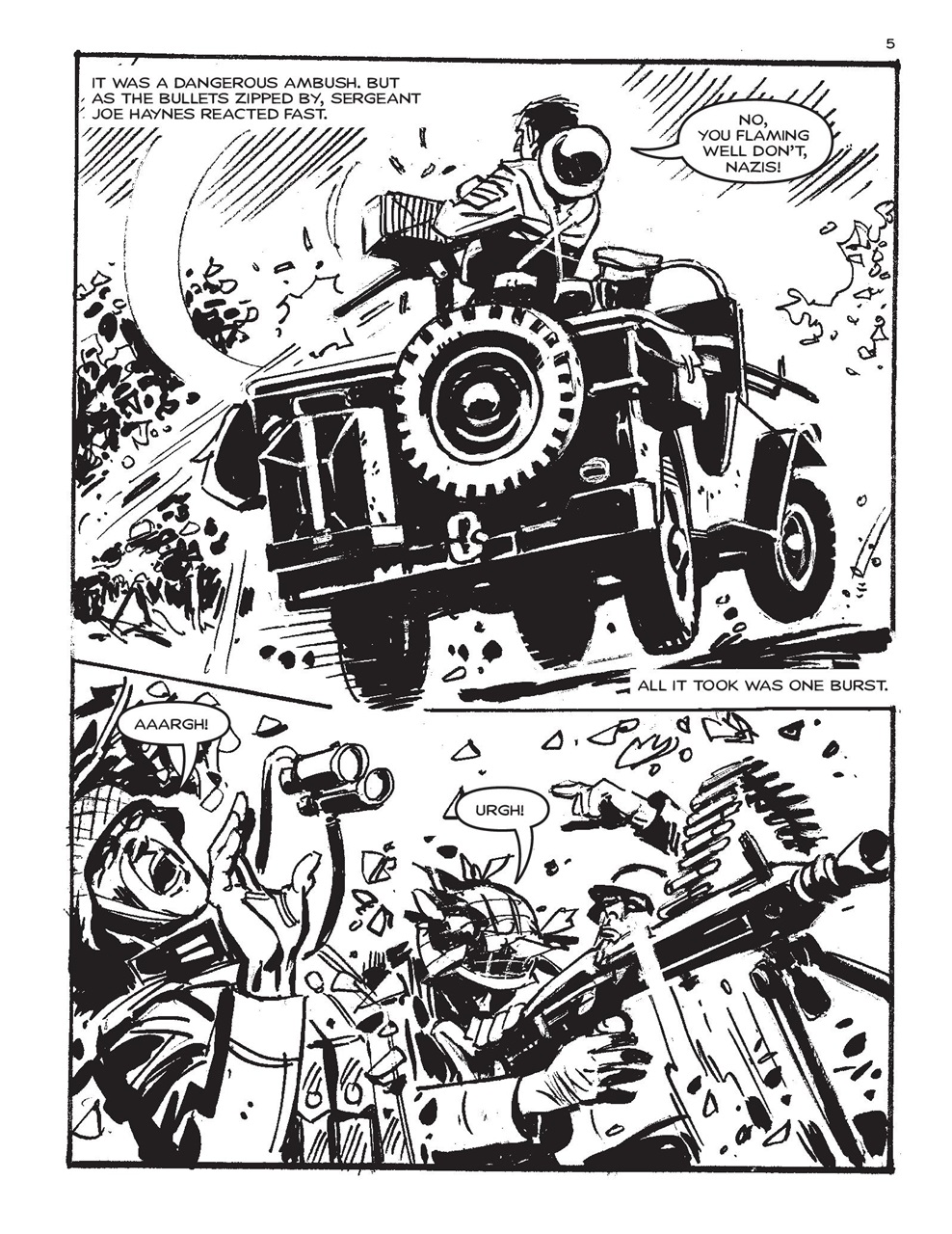 Commando Preview Pages