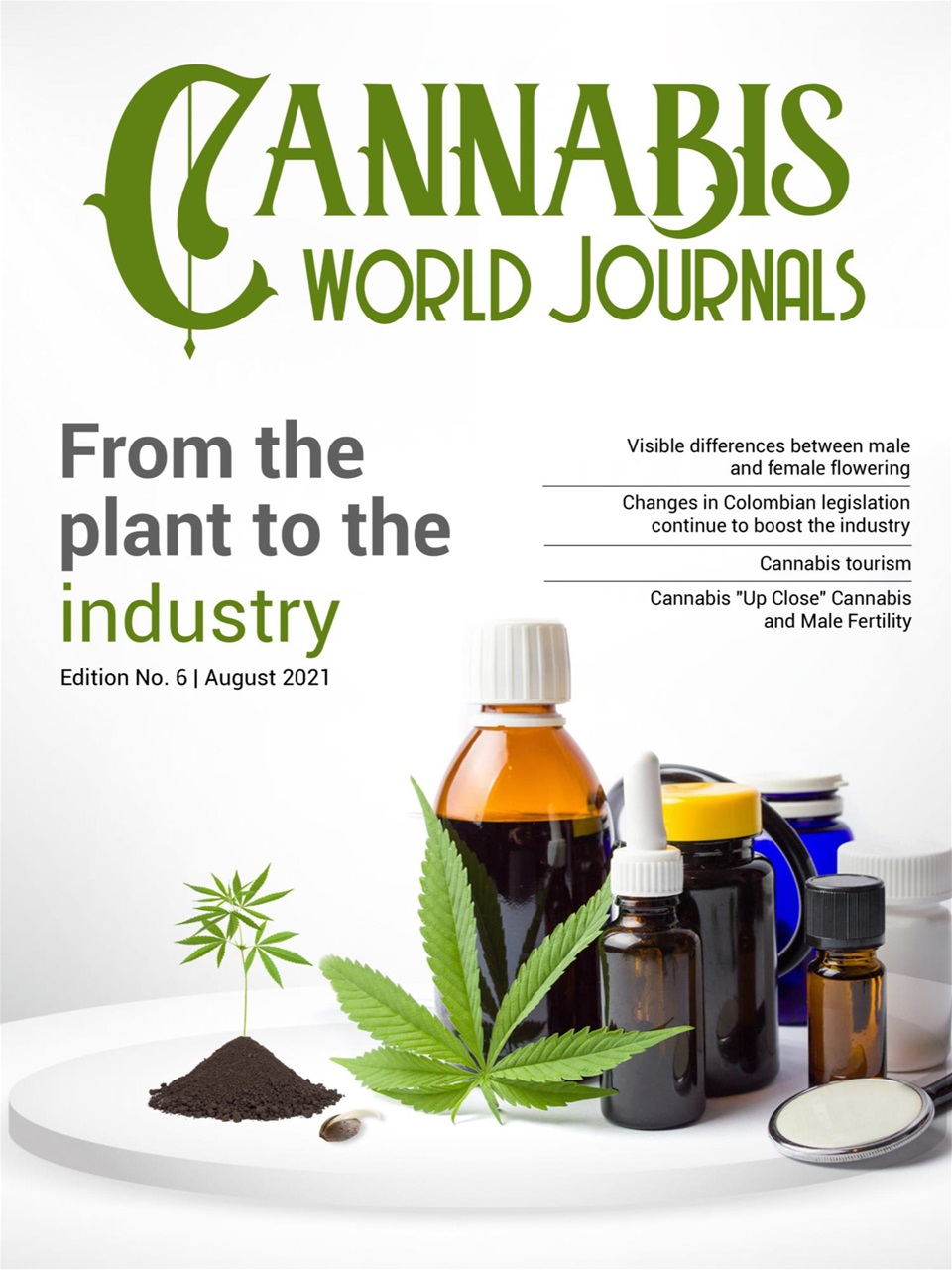 Cannabis World Journals Preview Pages