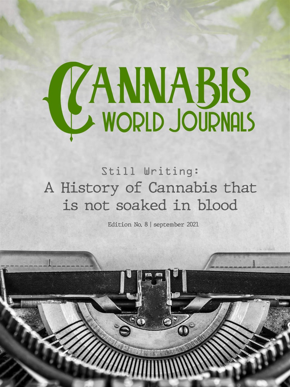 Cannabis World Journals Preview Pages