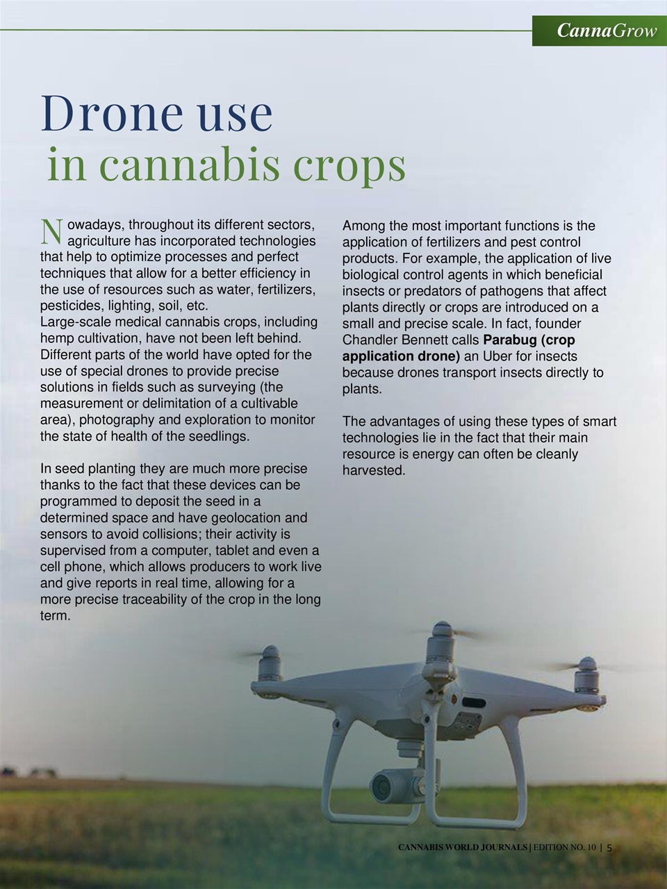 Cannabis World Journals Preview Pages