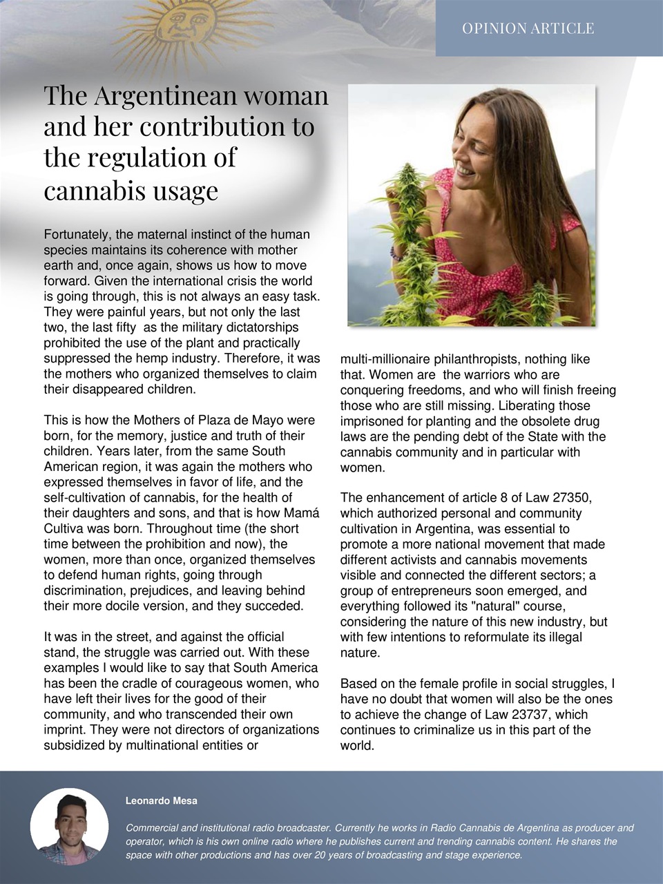 Cannabis World Journals Preview Pages