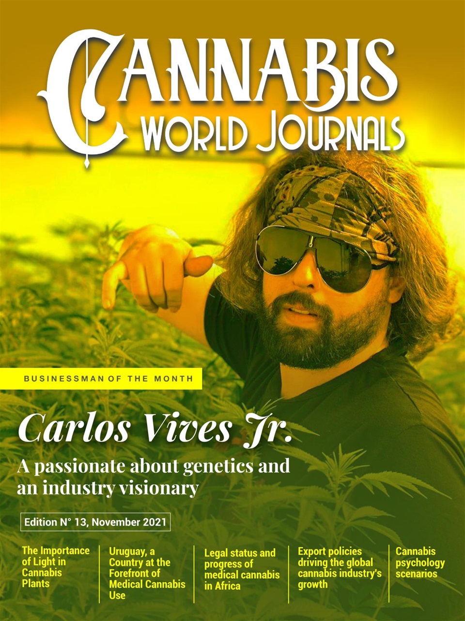 Cannabis World Journals Preview Pages