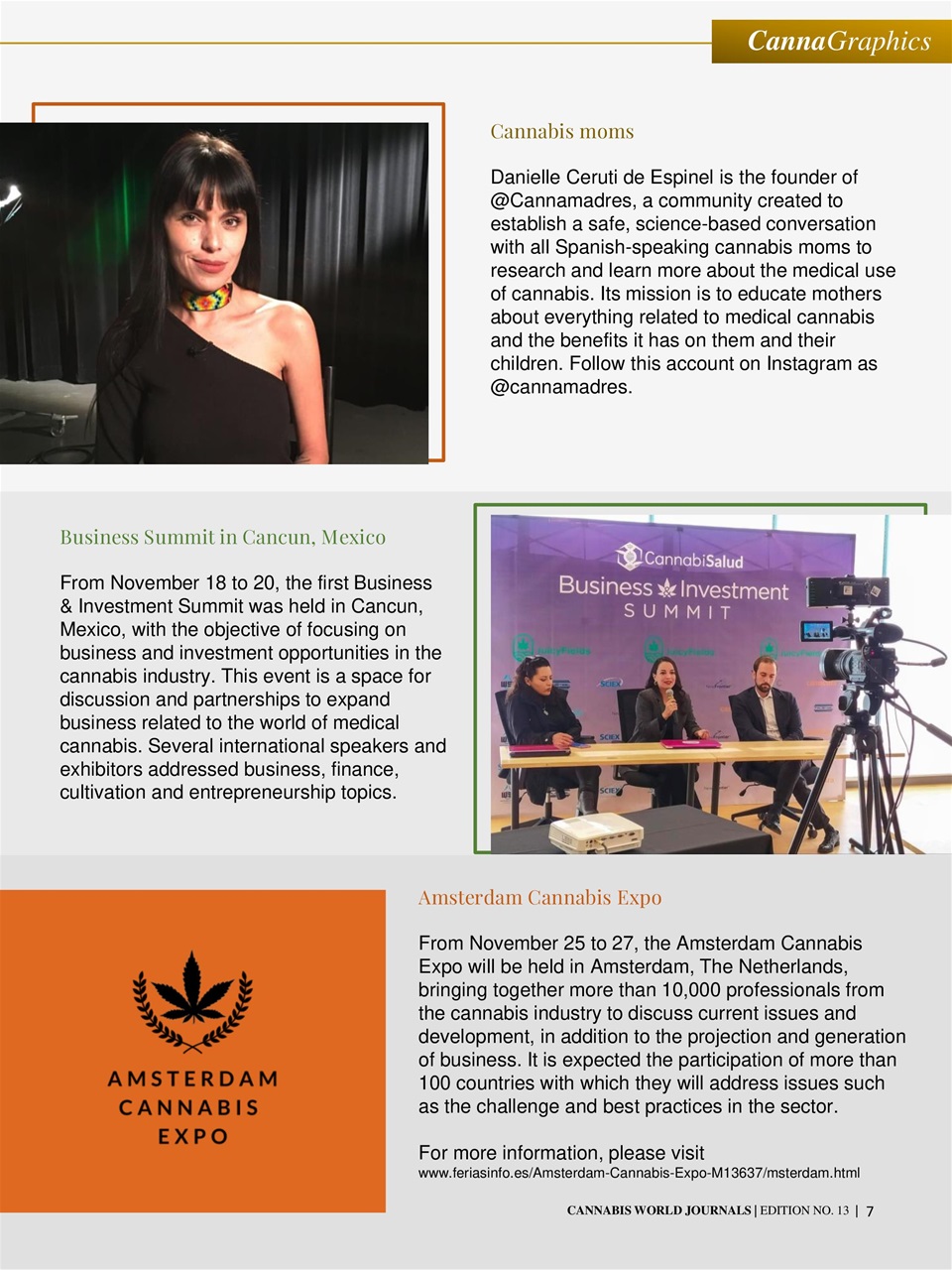 Cannabis World Journals Preview Pages