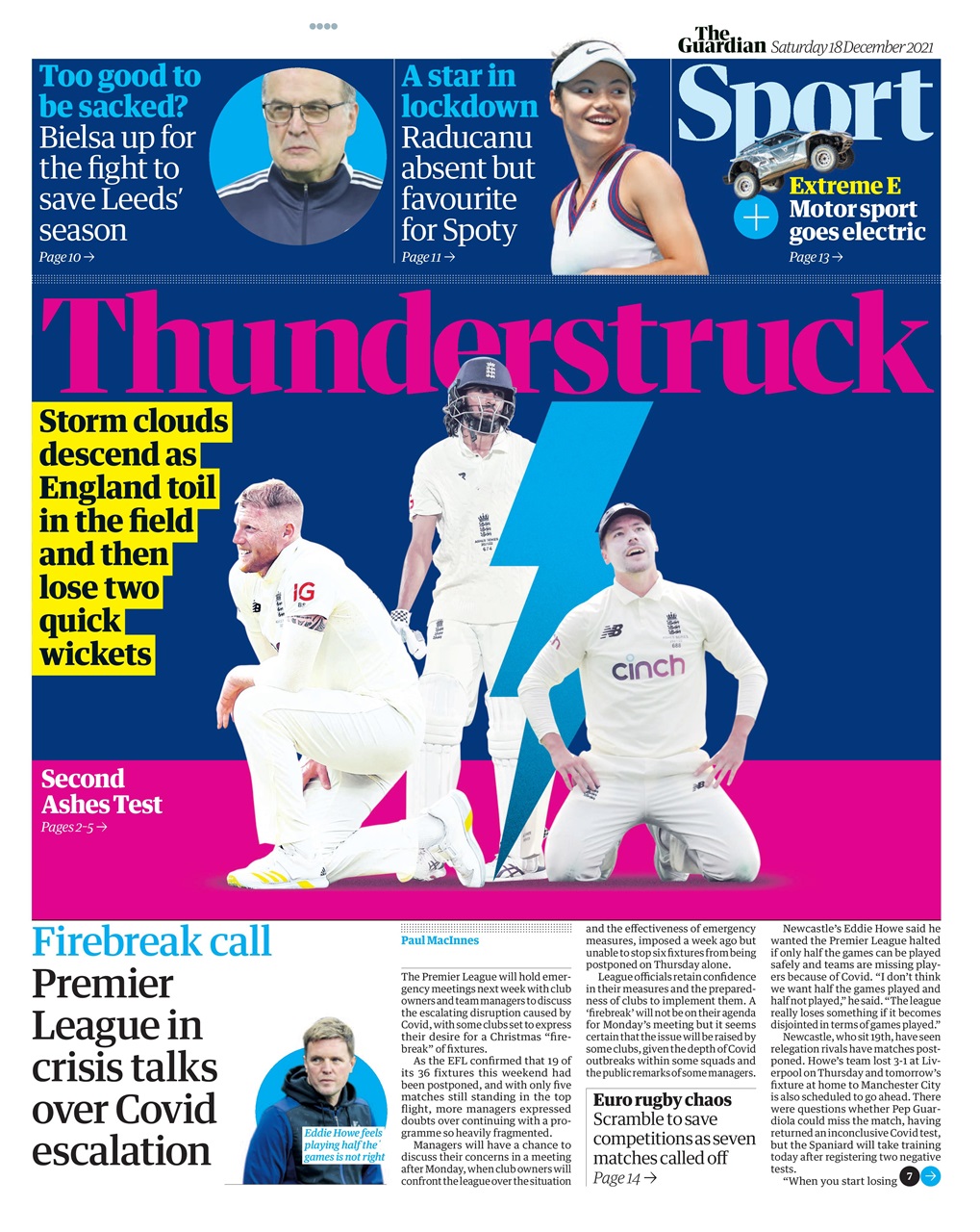 The Guardian Newspaper Preview Pages