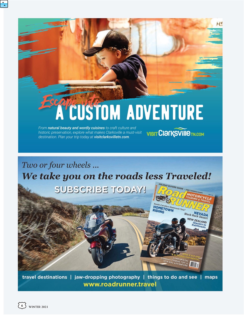 American Road Preview Pages