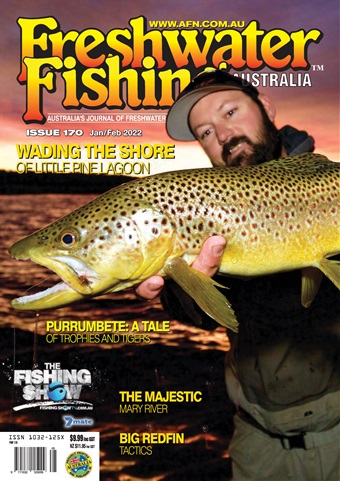 Freshwater Fishing Australia issue Jan-Feb FWF 170