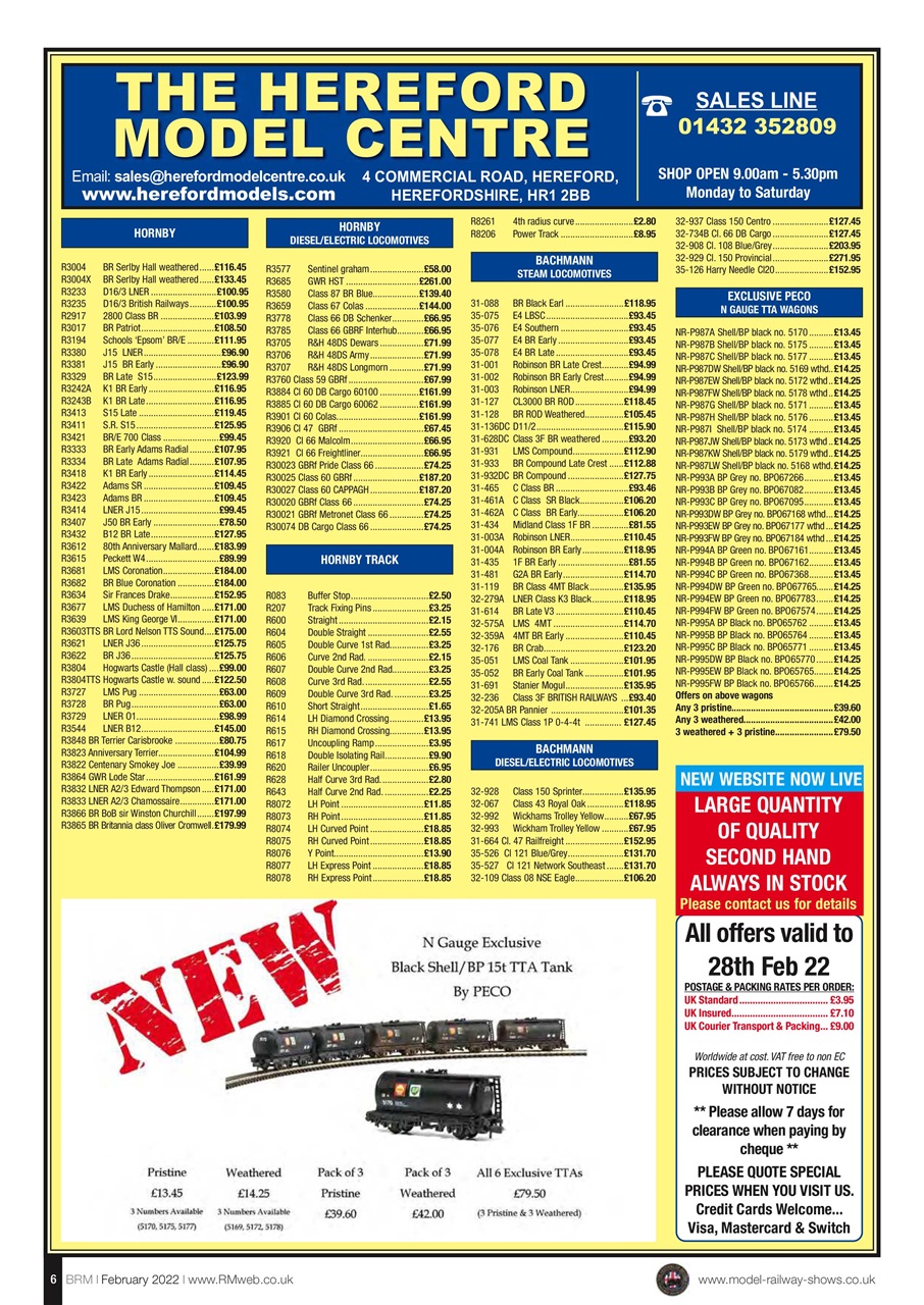 British Railway Modelling (BRM) Preview Pages