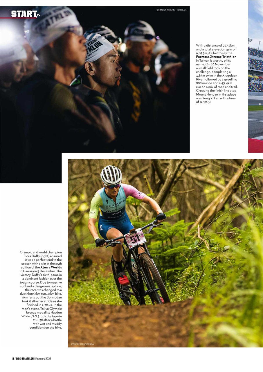 220 Triathlon Magazine Preview Pages