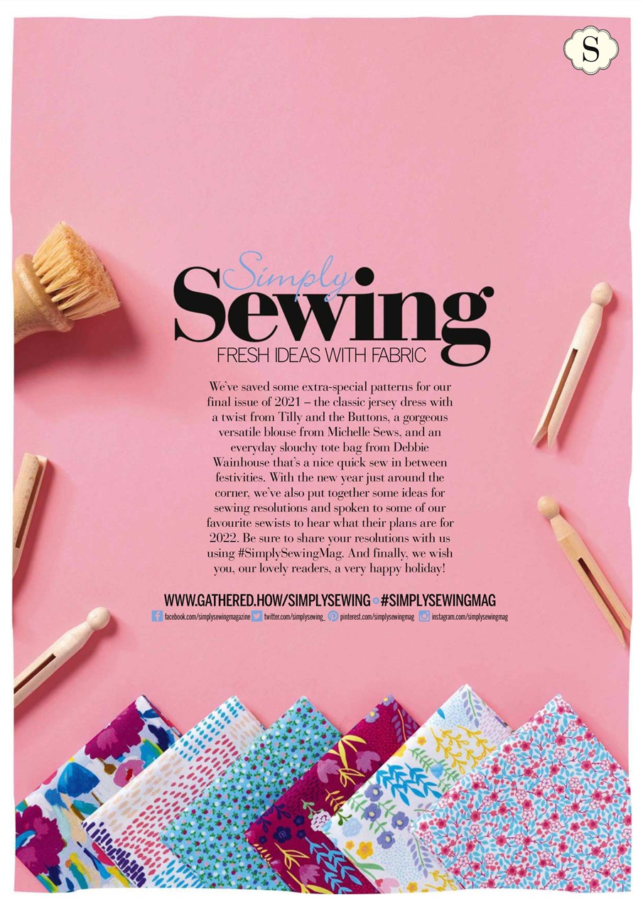 Simply Sewing Preview Pages