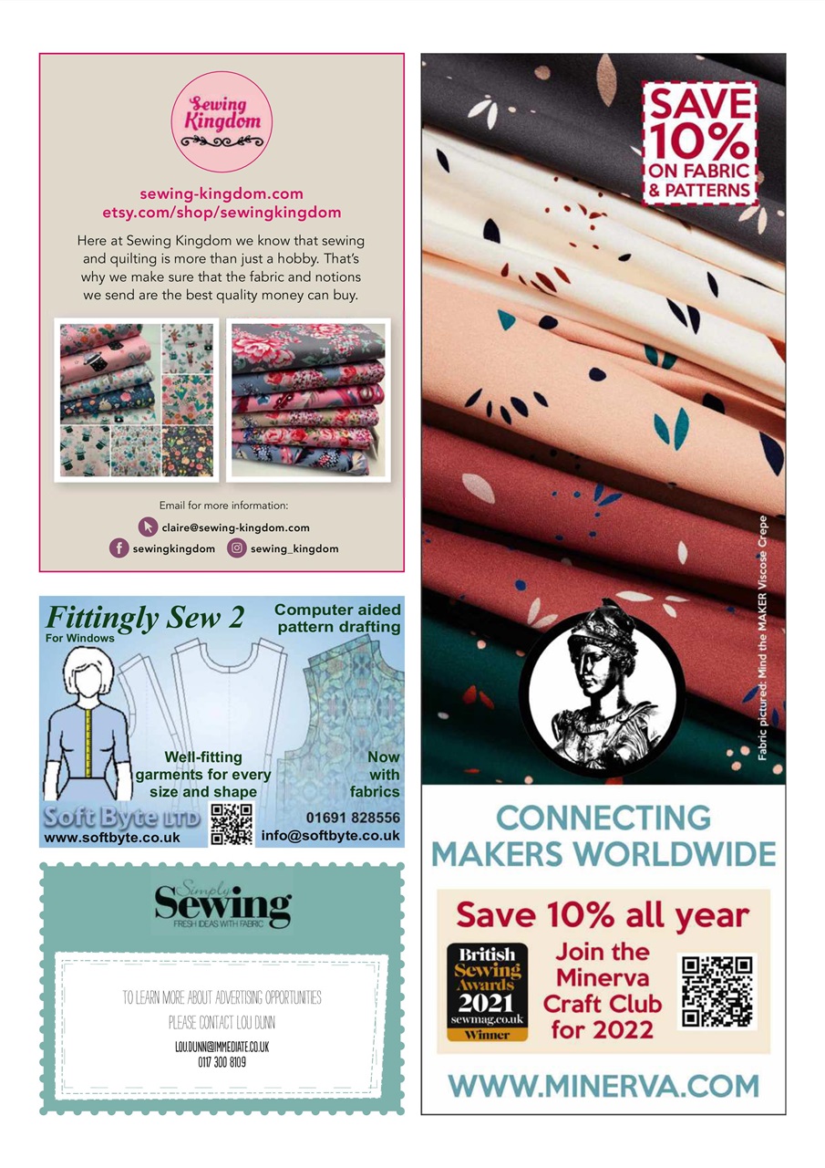 Simply Sewing Preview Pages