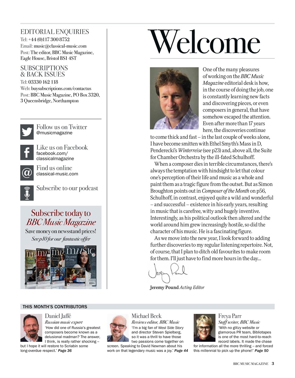 BBC Music Magazine Preview Pages
