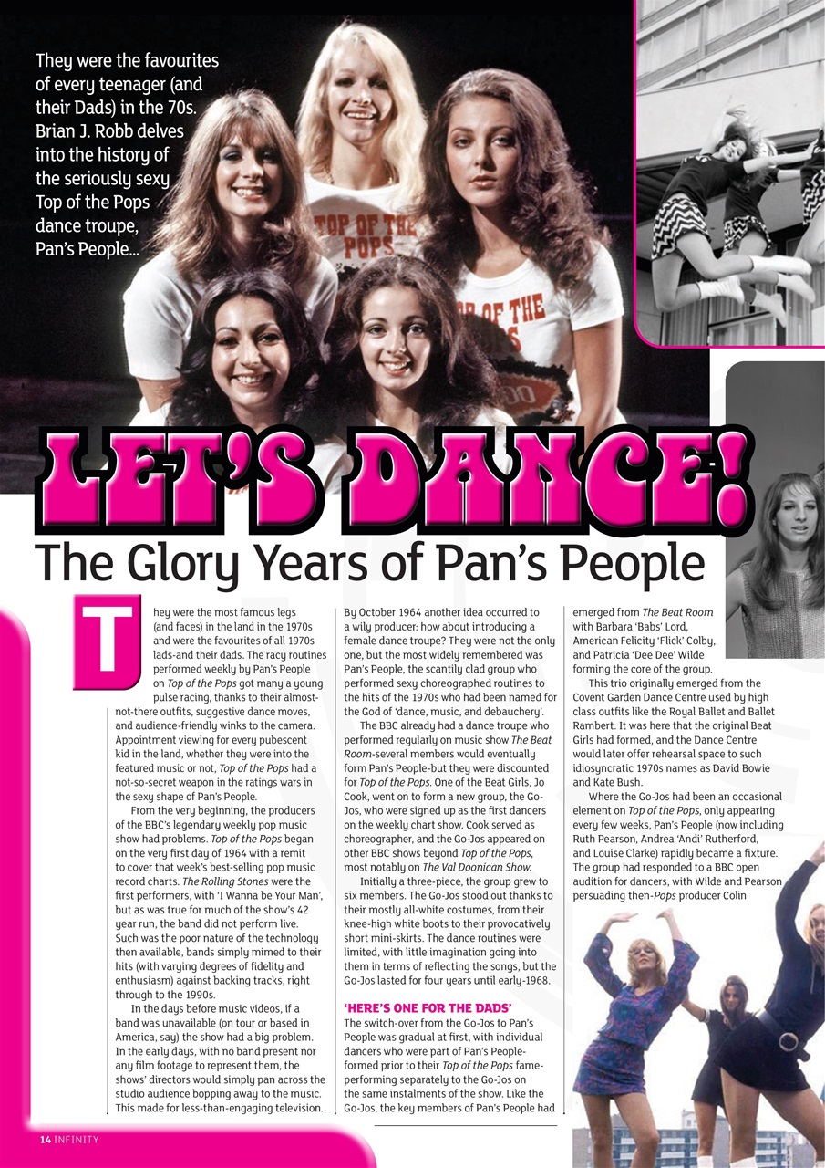 Infinity Magazine Preview Pages