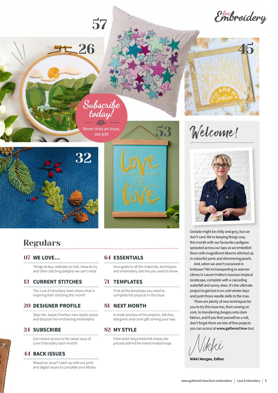 Love Embroidery Preview Pages