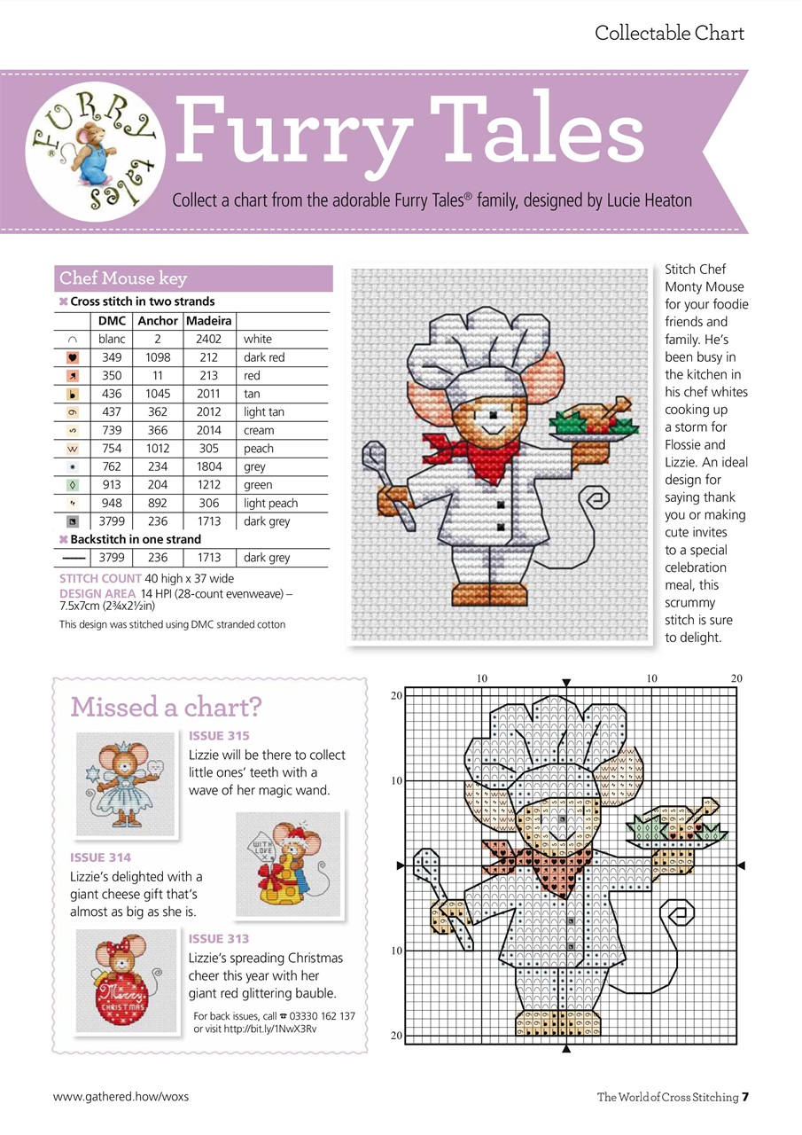 The World of Cross Stitching Preview Pages