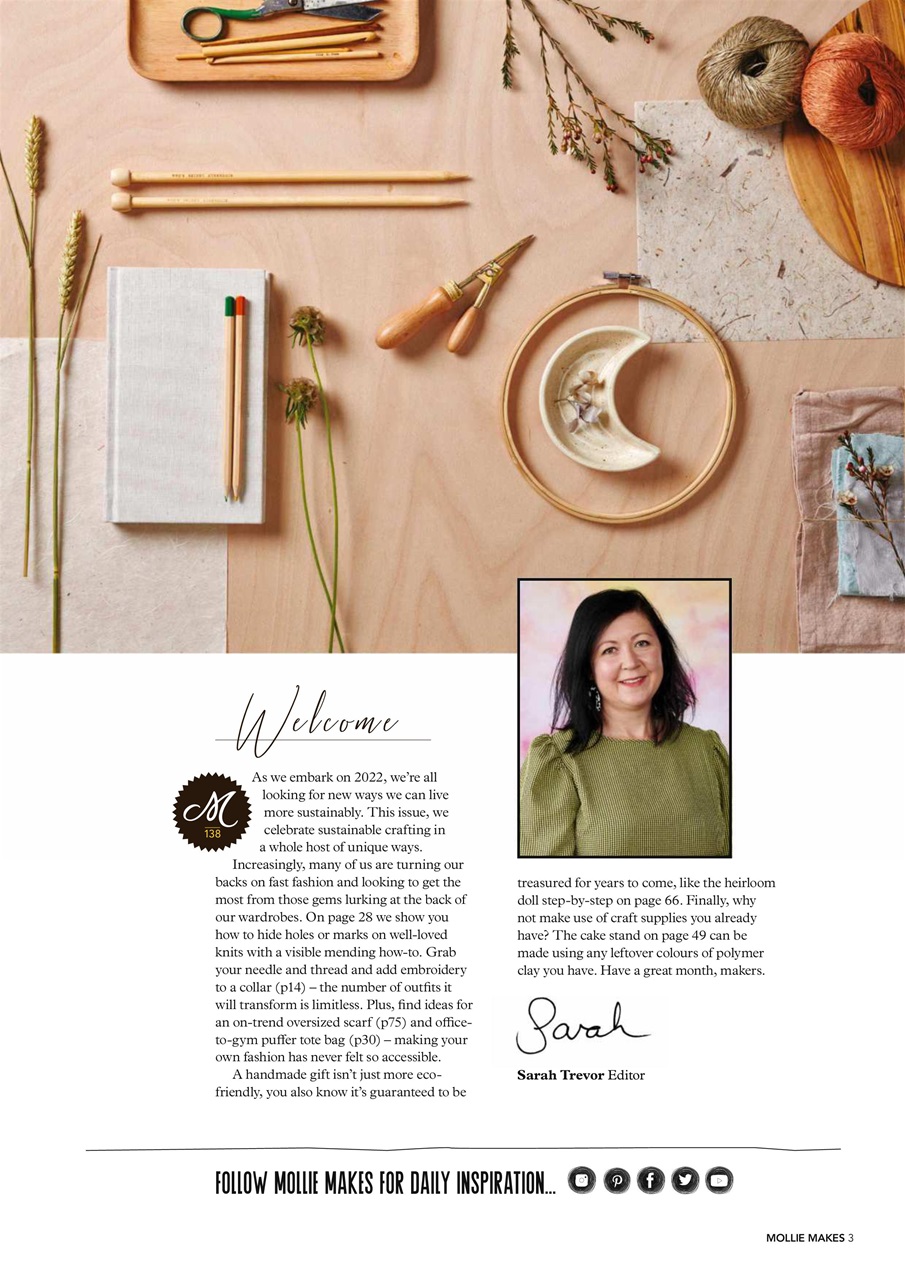 Mollie magazine Preview Pages