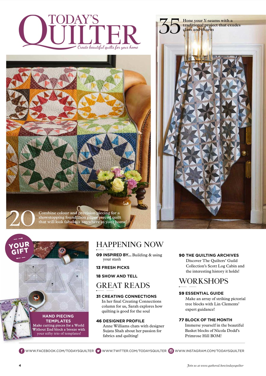 Today’s Quilter Preview Pages