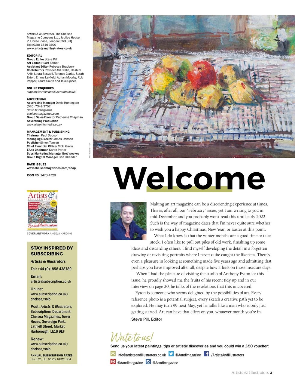 Artists & Illustrators Preview Pages