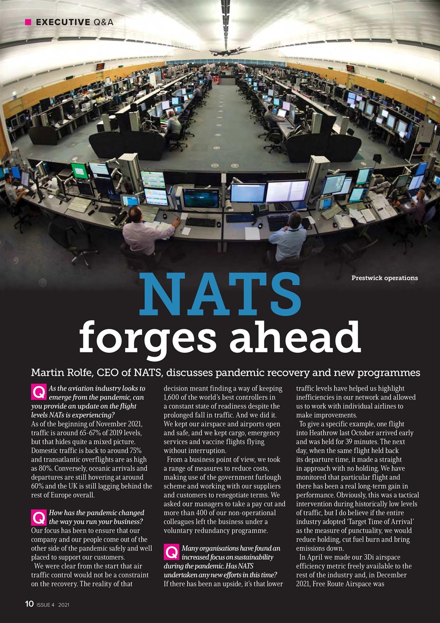 Air Traffic Management Preview Pages