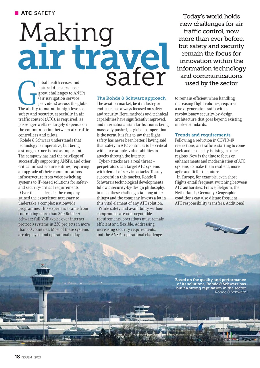 Air Traffic Management Preview Pages