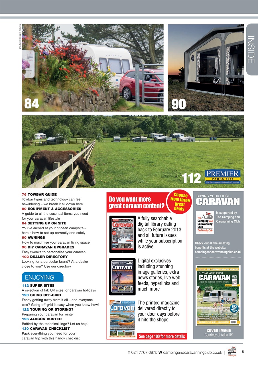 Buying Your Perfect Caravan Preview Pages