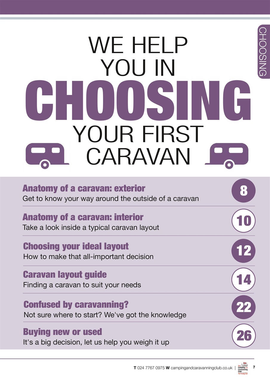 Buying Your Perfect Caravan Preview Pages