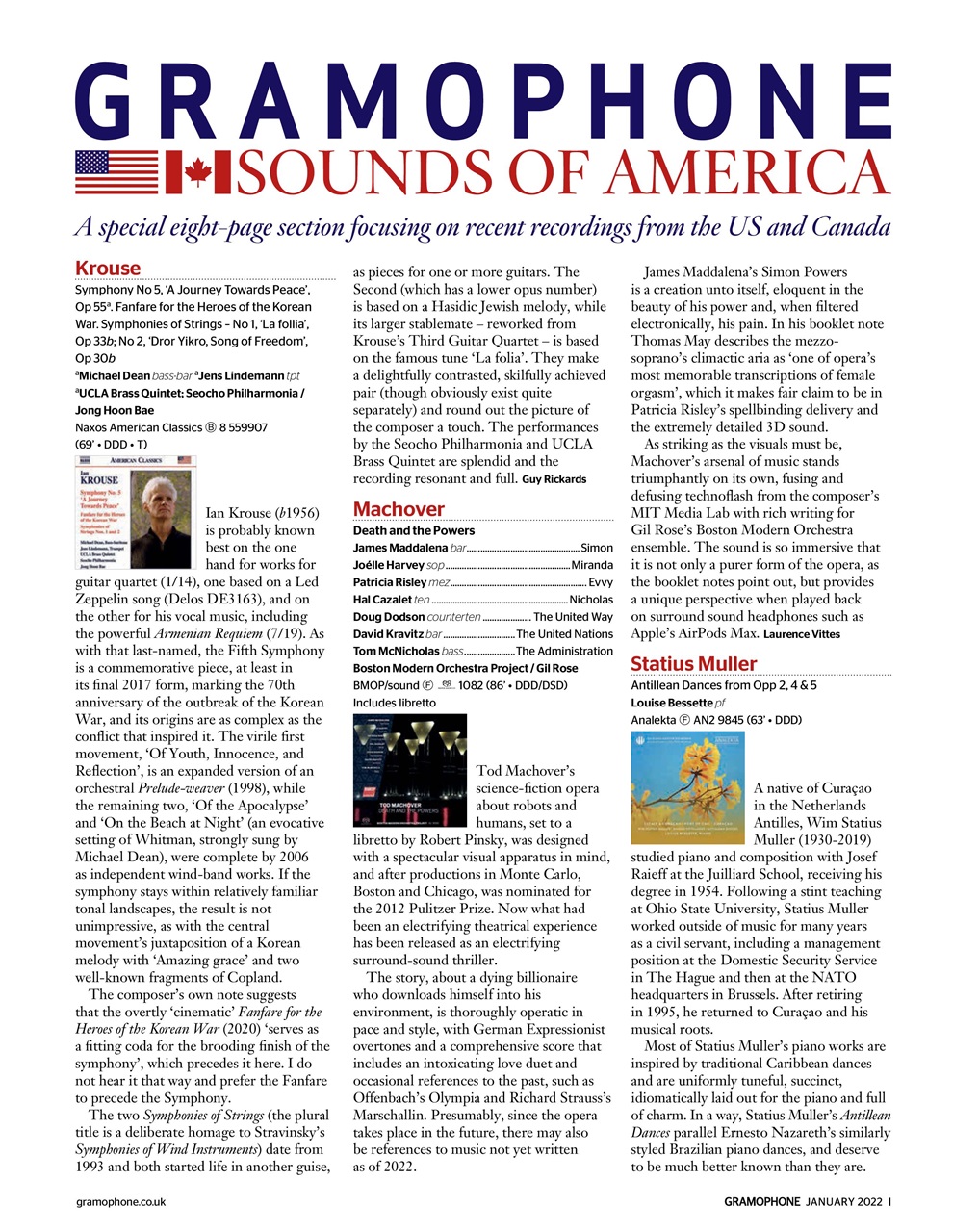 Gramophone Preview Pages